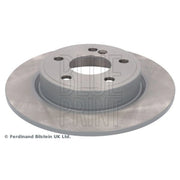 Blue Print 2 x Solid Rear Brake Discs ADU174329-x2