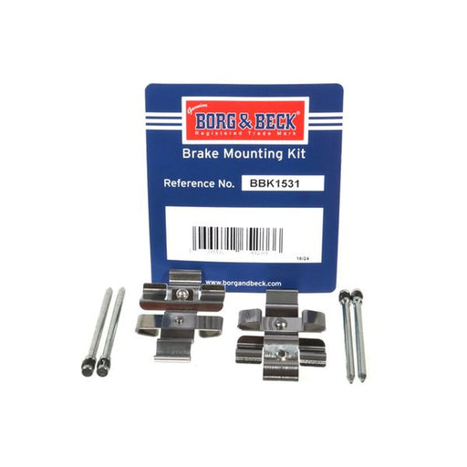 Borg & Beck Brake Pad Accessory Fitting Kit Front BBK1531