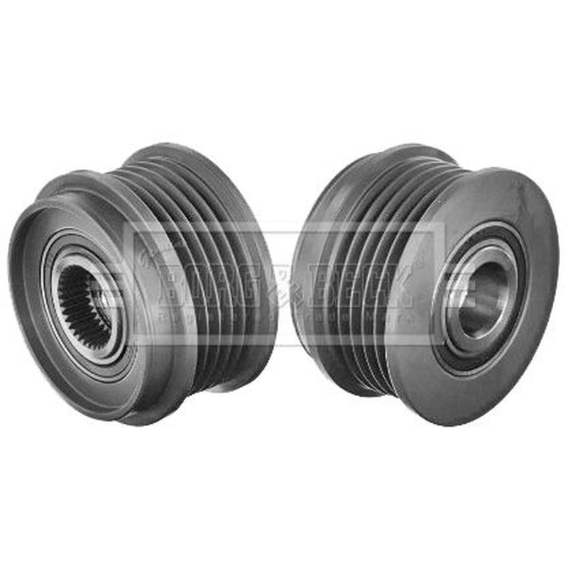 Borg & Beck Alternator Overrunning Freewheel Clutch fits Audi A6 C5 1997-2005
