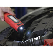 Sealey Rechargeable 360 Inspection Light 16 SMD LED & 3W LED Red 2 x Lithium-ion Sealey - Dynamic Drive