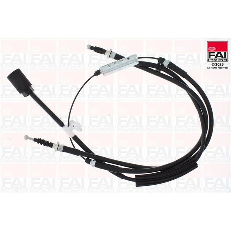FAI Handbrake Cable Left Rear fits Opel Astra J 2012-2018 1.3 1.4 1.6 1.7