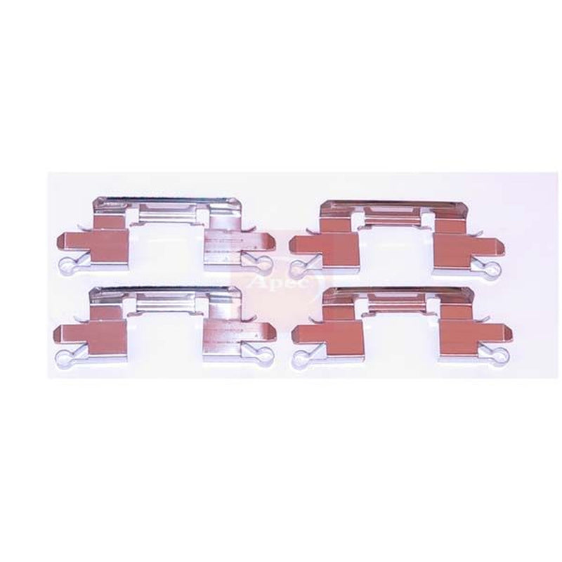 Apec Brake Pad Accessory Fitting Kit Front fits Mitsubishi Triton 2005-2015 2.5