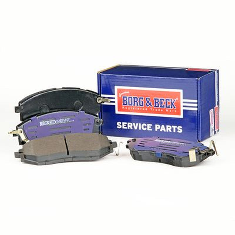 Borg & Beck Front & Rear Brake Discs & Pads fits Subaru Legacy IV 2003-2009 3.0