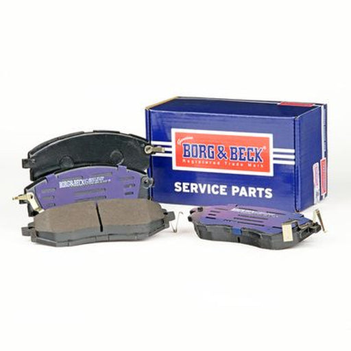 Borg & Beck Front & Rear Brake Discs & Pads fits Subaru Legacy IV 2003-2009 3.0