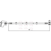 Apec Brake Hydraulic Hose Line Front Left fits Jaguar Xf I 2008-2015 4.2