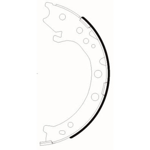 Mintex 4 x Parking Brake Shoe Set fits Honda Cr-V 2001-2007 2.0 2.2