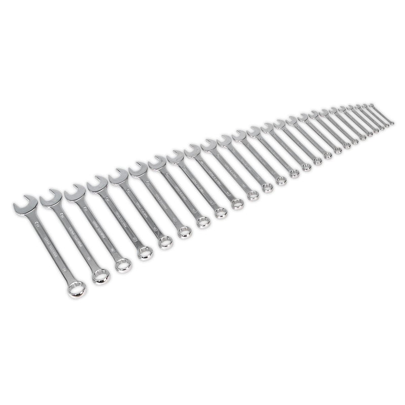 Seigen by Sealey Combination Spanner Set 25pc Jumbo Metric S0401 Seigen by Sealey  - Dynamic Drive