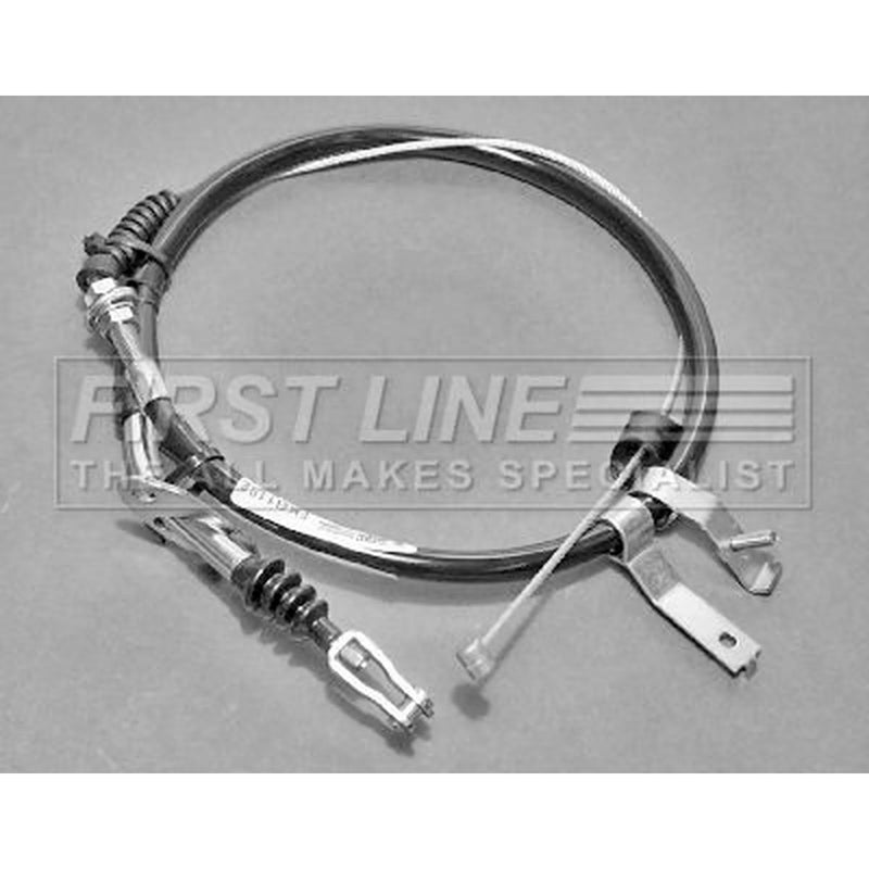 First Line Handbrake Cable Right Rear fits Mazda 323 III 1985-1990