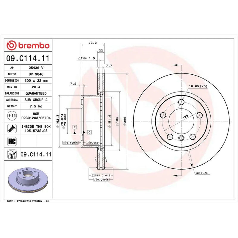 Brembo Front & Rear Brake Discs & Pads fits BMW 1 Sports Hatch 2011-2019