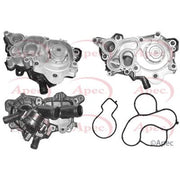 Apec Engine Cooling Water Pump fits Audi A1 2012-2018 1.0 1.4 2.0