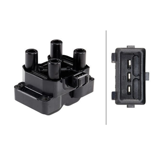 Hella Ignition Coil Pack fits Opel Vectra B 1995-2002 2.0