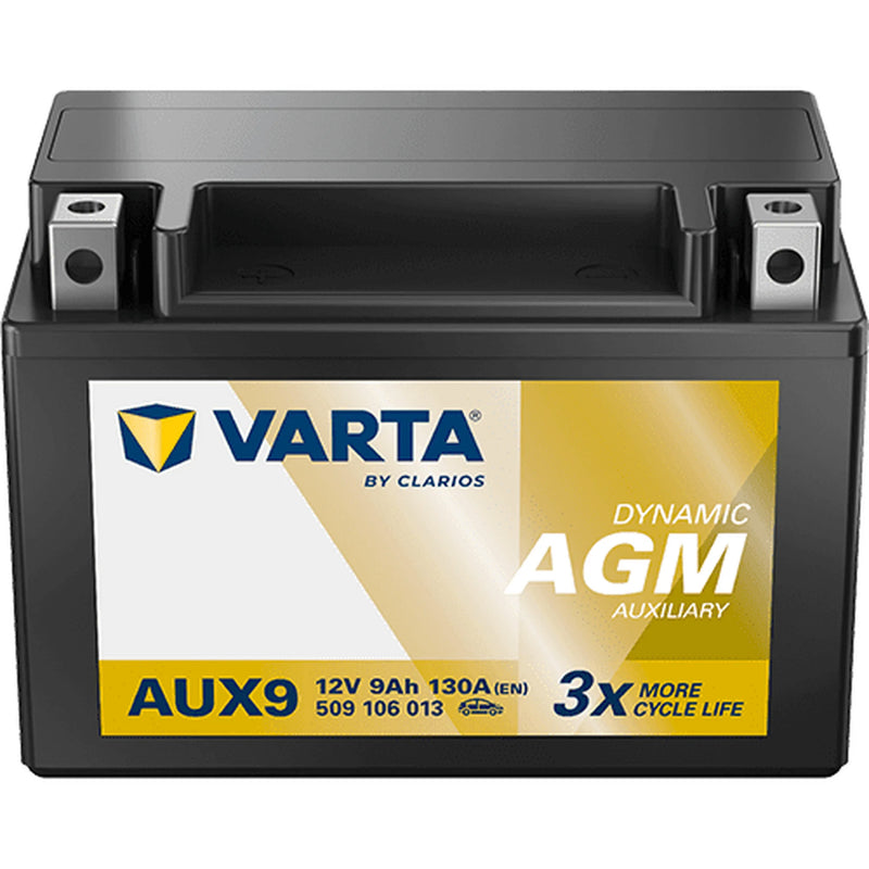 VARTA Dynamic AUX 509106013 AGM Auxiliary Battery 12V 9Ah