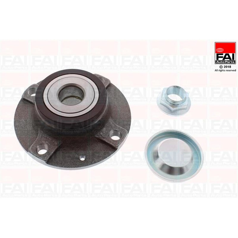 FAI Wheel Bearing Kit fits Citroën C2 2003-2012 1.1 1.4 1.6