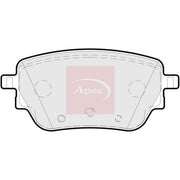 Apec Rear Brake Pad Set fits Mercedes-Benz A-Class 2018-2020