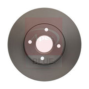 Apec 2 x Vented Brake Discs fits Ford Fiesta V 2005-2008