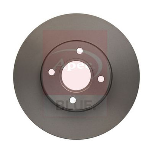 Apec 2 x Vented Brake Discs fits Ford Fiesta V 2005-2008