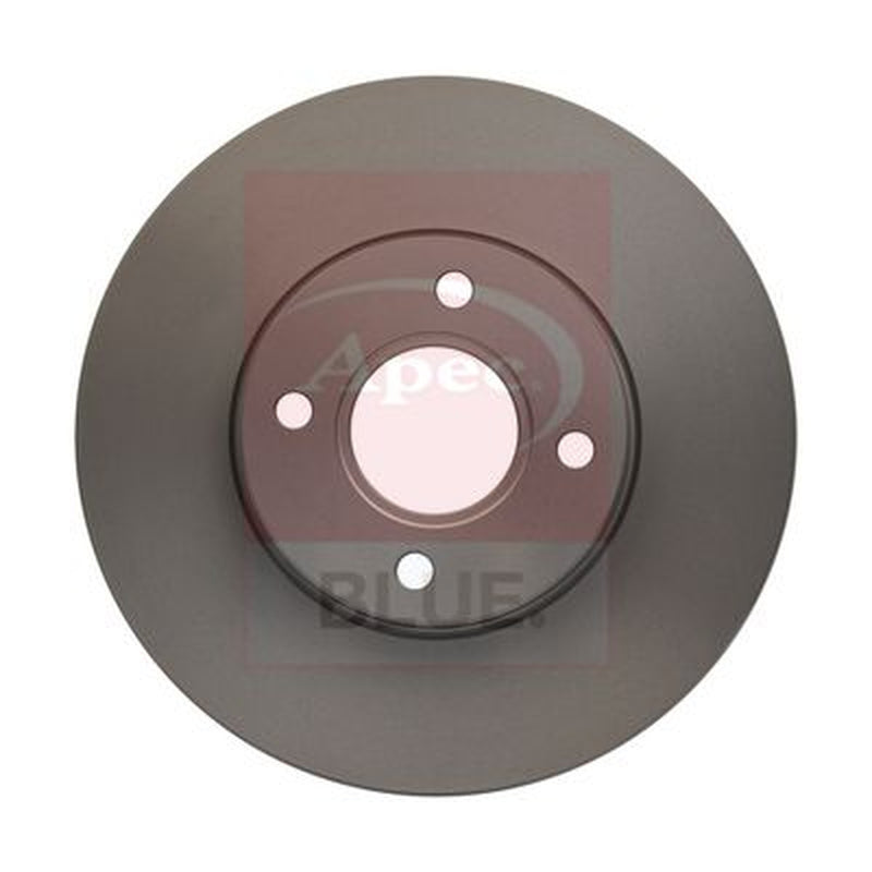 Apec 2 x Vented Brake Discs fits Ford Fiesta V 2005-2008