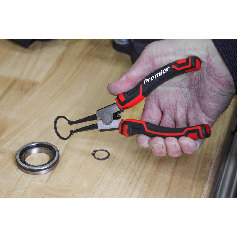 Sealey Circlip Pliers Set 180mm 4pc AK8457 Sealey - Dynamic Drive