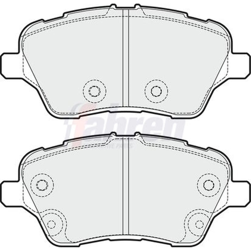 Fahren Front Brake Pad Set FBP3367