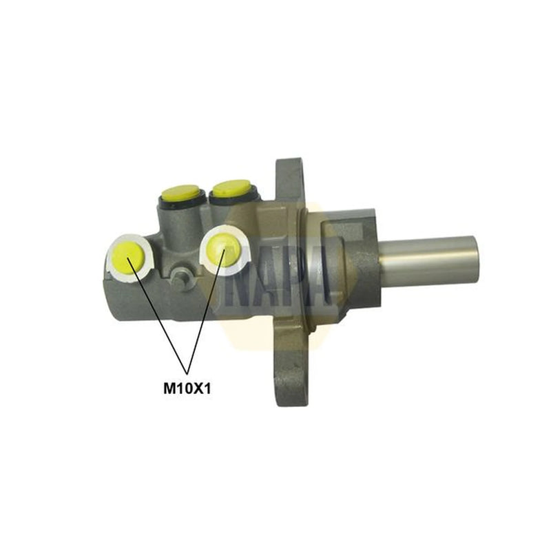 NAPA Brake Master Cylinder Hydraulic Assembly fits Citroën C1 2005-2014 1.0 1.4