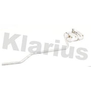 Klarius Box With Tail Pipe Rear fits Toyota Corolla Compact 1997-1999 1.4
