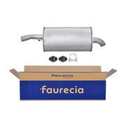 Hella End Silencer Rear fits Ford Fiesta V 2001-2008 1.4