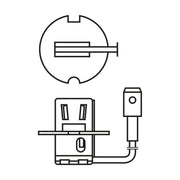 Bosch Car Light Bulb H3 PK22s 24V 70W
