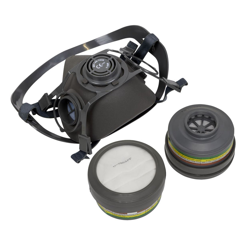 Worksafe Worksafe Half Mask with ABEK1 P2R Filter Cartridges 9360/63 Worksafe - Dynamic Drive