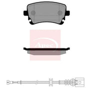 Apec Rear Brake Pad Set fits Bentley Continental 2003-2018 4.0 6.0