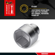 Teng Tools 3/4" Socket 6 pt Metric 27mm Teng Tools - Dynamic Drive