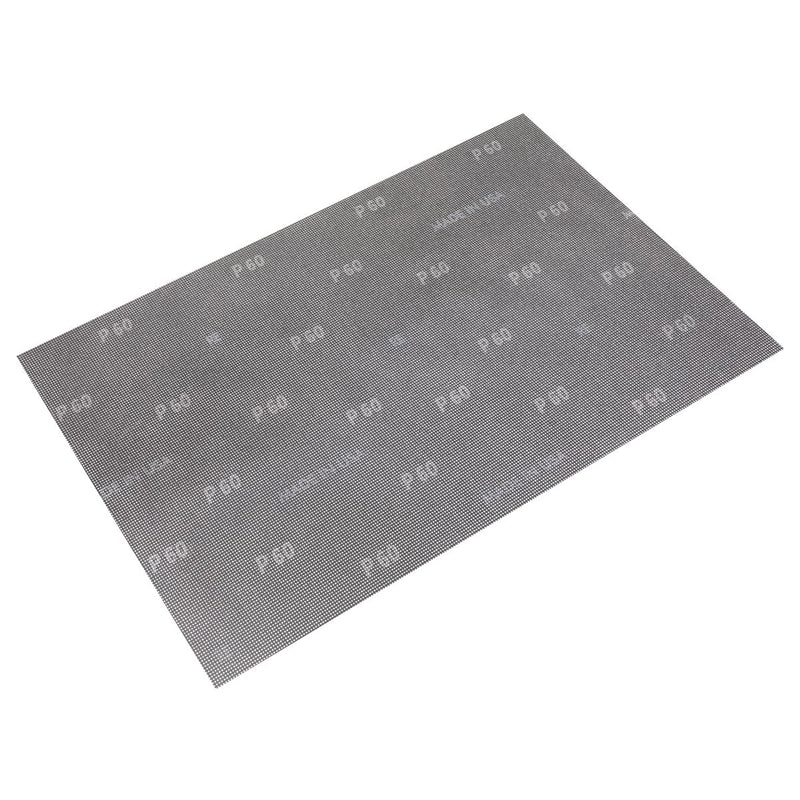 Sealey Mesh Orbital Screen Sheets 12 x 18" 60 Grit Pack of 10 MOS121860 Sealey - Dynamic Drive