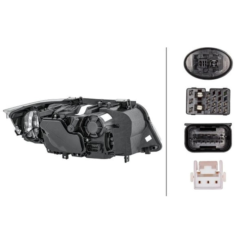Hella Headlight Headlamp D1S/H3 Left fits BMW 3 2004-2012