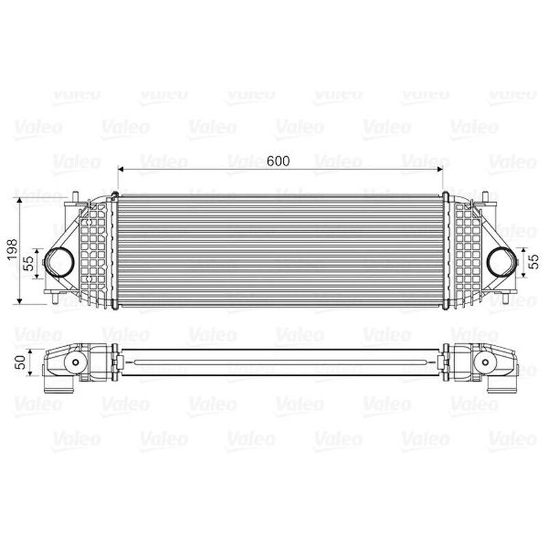 Valeo Intercooler (Charge Air Cooler) 818662