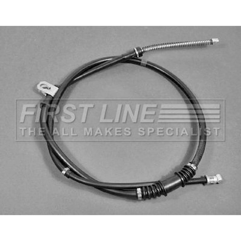 First Line Handbrake Cable Left Rear fits Mitsubishi Lancer Station 1992-2003