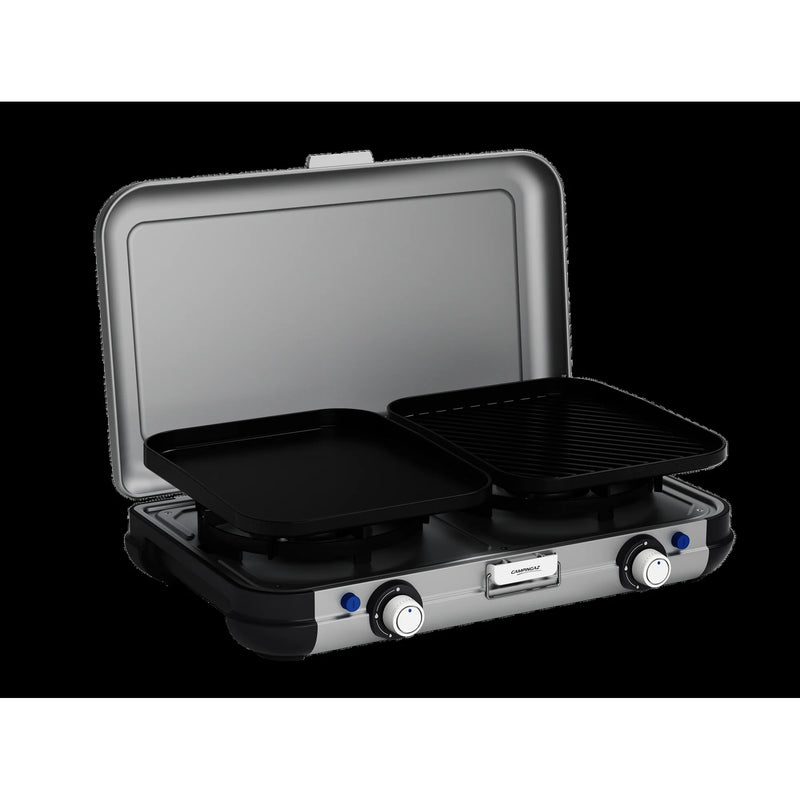 Campingaz Camping Kitchen 2 Grill & Go Double Burner Portable Stove