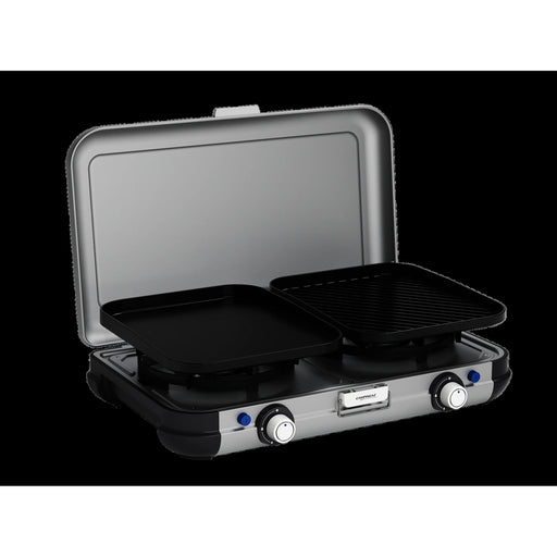 Campingaz Camping Kitchen 2 Grill & Go Double Burner Portable Stove