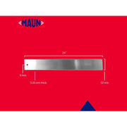 Maun Steel Straight Edge Imperial 24in Maun - Dynamic Drive