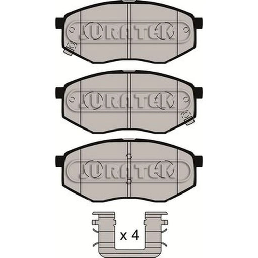 Juratek Front Brake Pad Set fits Hyundai IX20 2010-2019 1.4 1.6