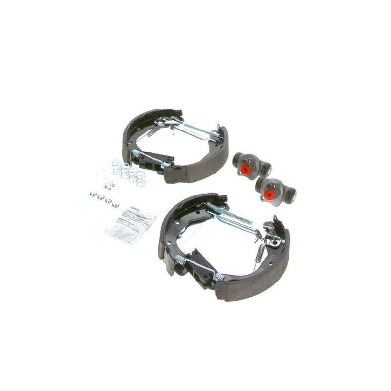 Bosch Brake Shoe Set Axle Kit fits Chevrolet Spark 2010 on 1.0 1.2