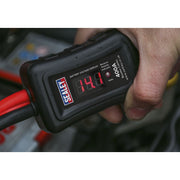 Sealey Booster Cables Car Van Jump Leads 3m 400Amp Surge Protection LED Display Sealey  - Dynamic Drive
