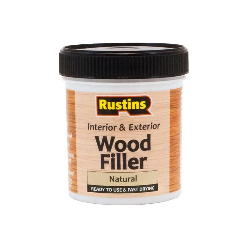 Rustins Acrylic Wood Filler Natural 250ml Rustins - NN4 Online