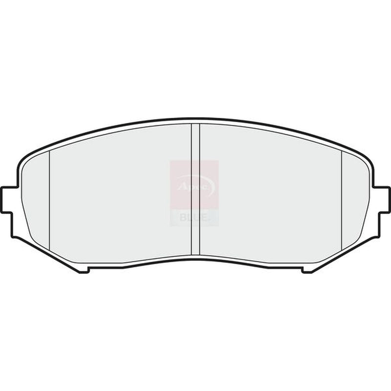Apec Front Brake Pad Set fits Suzuki Grand Vitara II 2005-2015 1.6 1.9 2.0 2.4