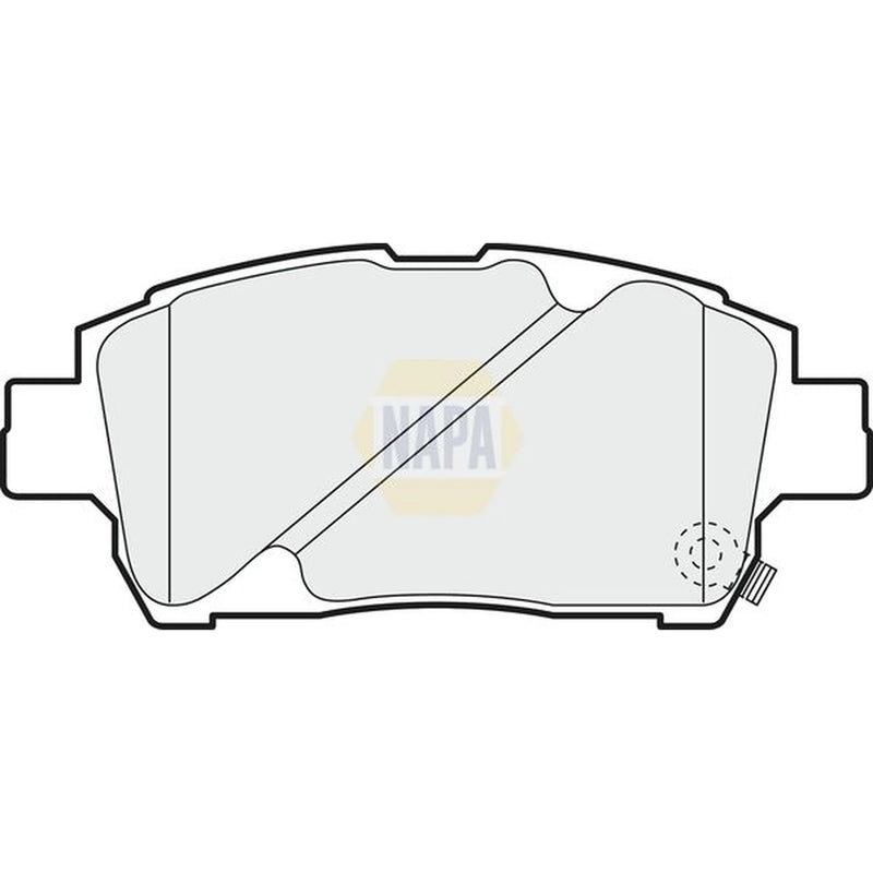 NAPA Front Brake Pad Set NBP1122