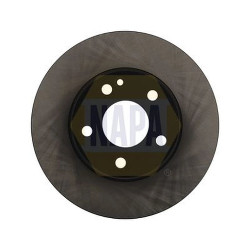 NAPA 2 x Solid Brake Discs fits Mercedes-Benz A-Class 2004-2012
