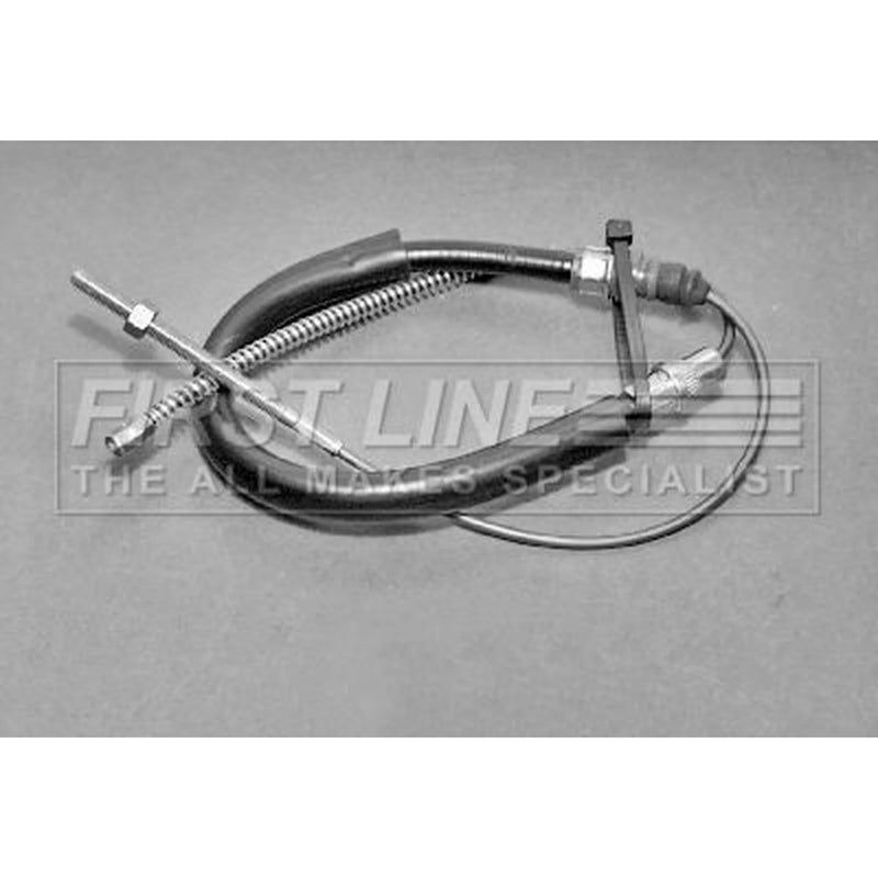 First Line Handbrake Cable Left Rear fits Peugeot 405 1987-1999 1.4 1.6 1.8 1.9