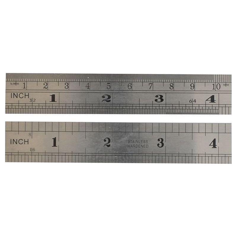 Fisher F112ME Steel Rule 300mm / 12in Fisher - NN4 Online