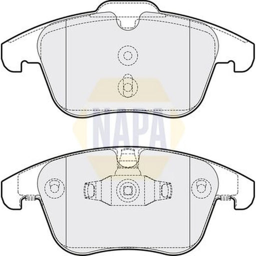 NAPA Front Brake Pad Set NBP1666