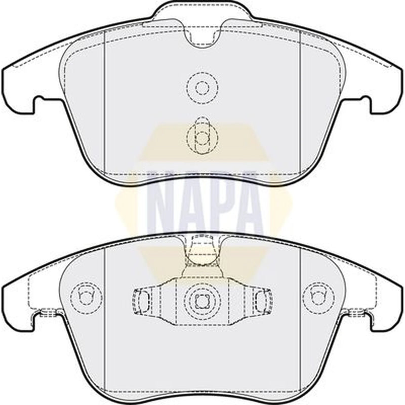 NAPA Front Brake Pad Set fits MG Gs 2016 on 1.5