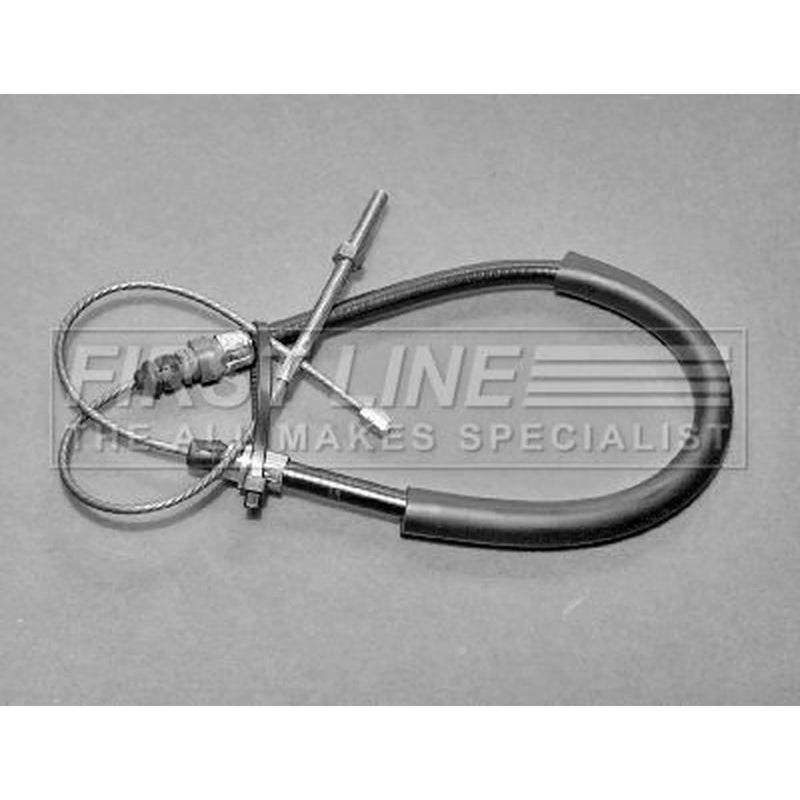 First Line Handbrake Cable Left Rear fits Peugeot 405 1987-1997 1.6 1.8 1.9 2.0