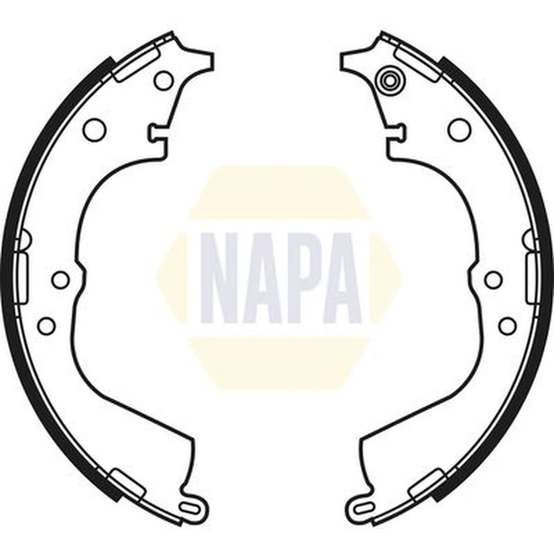 NAPA Brake Shoe Set Axle Kit NBS1029